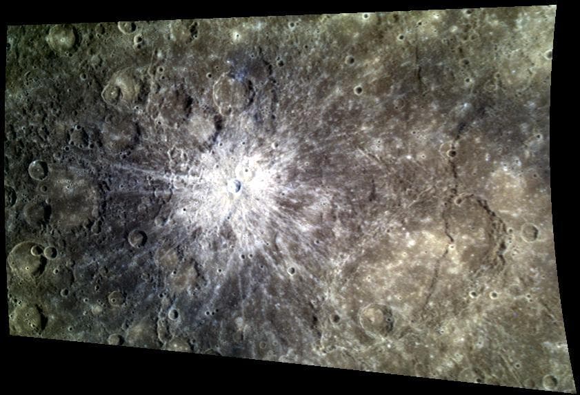 NASA image: Fireworks on Mercury!