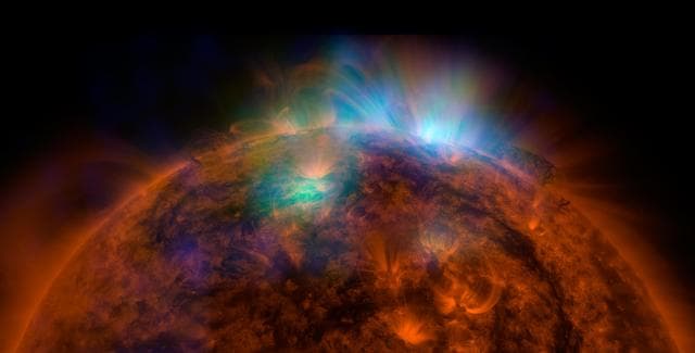 NASA image: Sun Shines in High-Energy X-rays