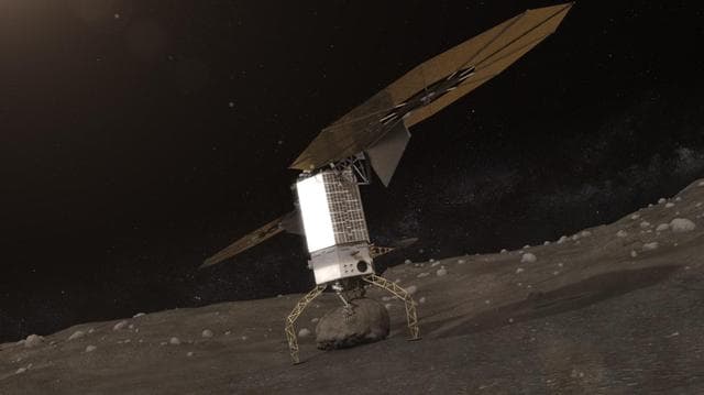 NASA Asteroid Redirect Robotic Mission Artist Concept