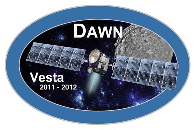 NASA image: Dawn Mission Vesta Logo