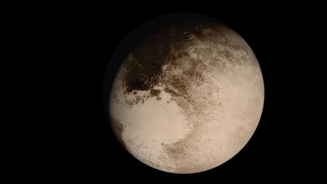 NASA image: Flying Past Pluto Animation