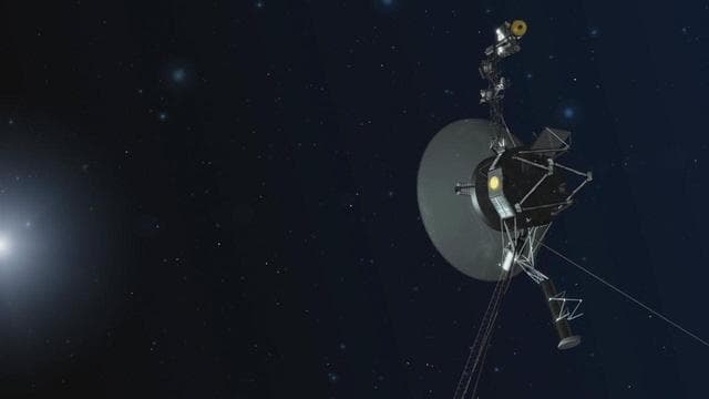 NASA image: Voyager in Deep Space (Artist Concept)