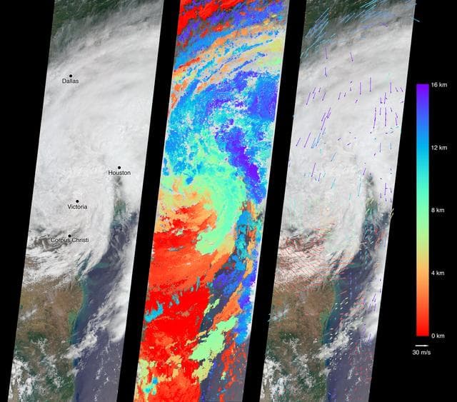 NASA image: Tropical Storm Harvey Spotted by NASA's MISR