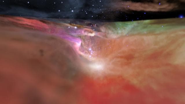 NASA image: Hubble Space Telescope,Spitzer Space Telescope