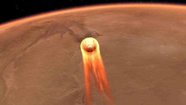 NASA image: InSight's Entry, Descent and Landing