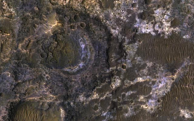 NASA image: Clays of Ladon Basin