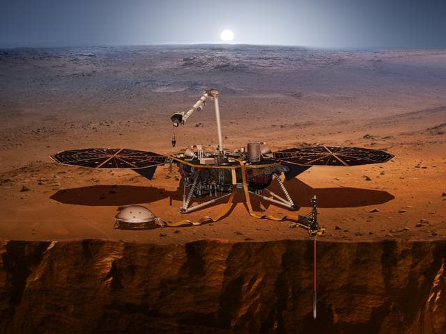 NASA image: The InSight Lander