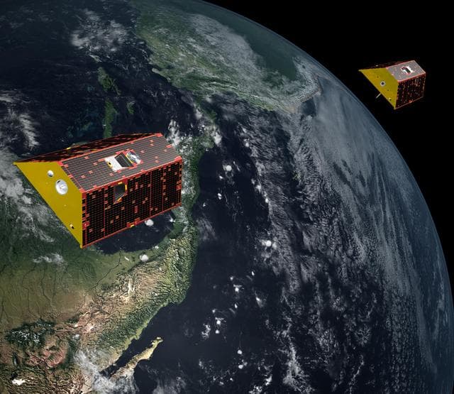 GRACE Follow-On Satellites (Artist's Concept)