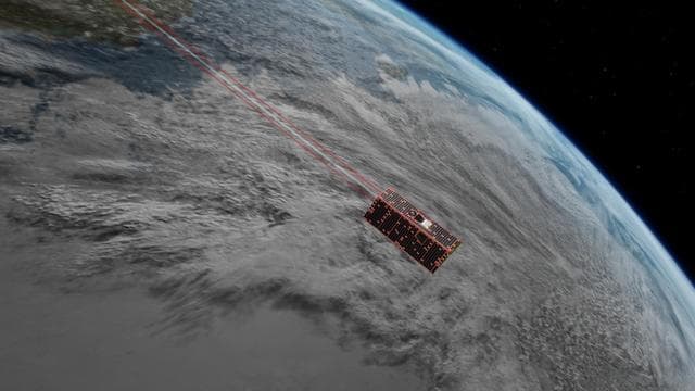 NASA image: GRACE Follow-On Satellites (Artist's Concept)