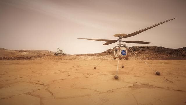 NASA image: Mars Helicopter (Artist's Concept)