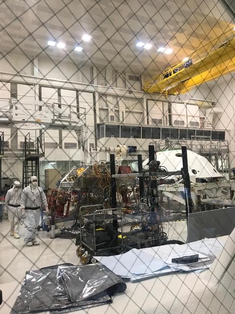 NASA image: Mars 2020 System Test 1