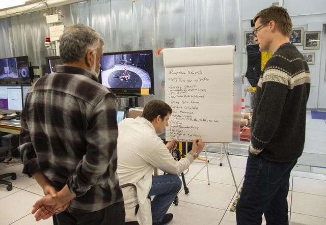 NASA image: Prepping for a Mars Helicopter Test