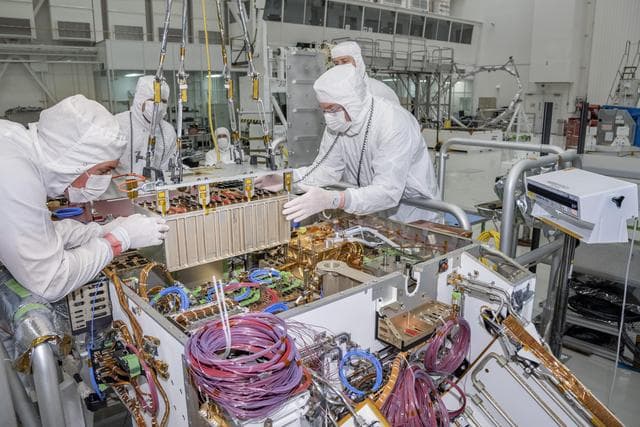 NASA image: Rover Getting Set to Motor