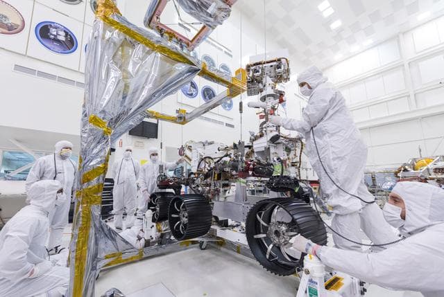 NASA image: Mars 2020 Gets Its Wheels