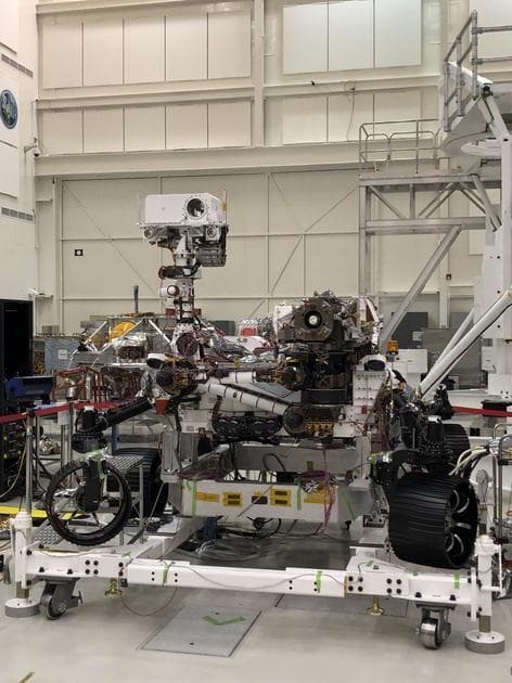 NASA image: Mars 2020 Rover on Stand