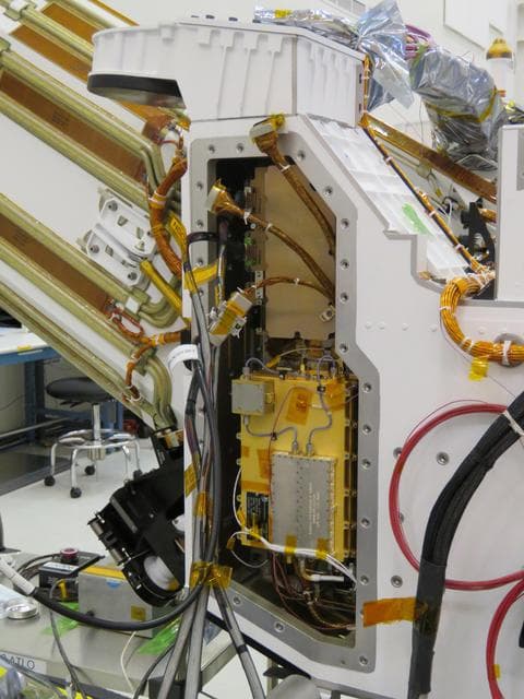 NASA image: Mars Helicopter Base Station on Perseverance Rover