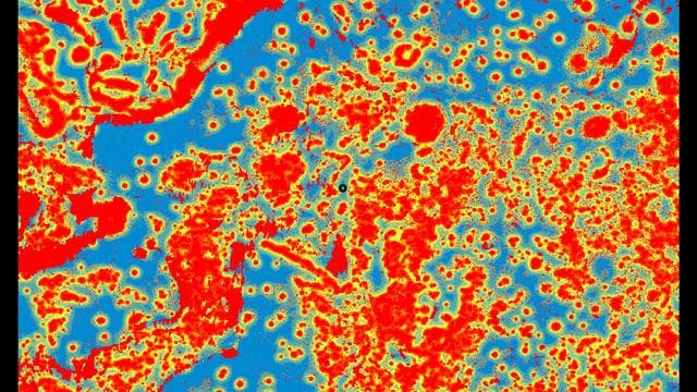 NASA image: Avoiding Hazards at Jezero Crater
