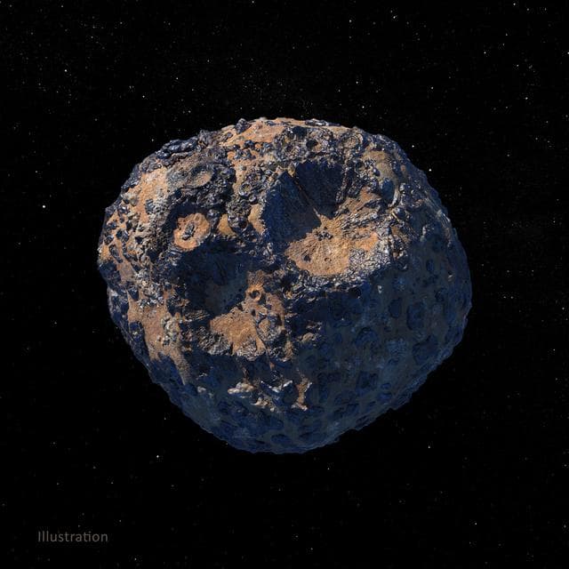 NASA image: Asteroid Psyche (Illustration)