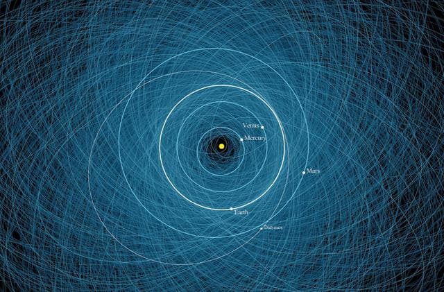 NASA image: The Orbit of Asteroid Didymos