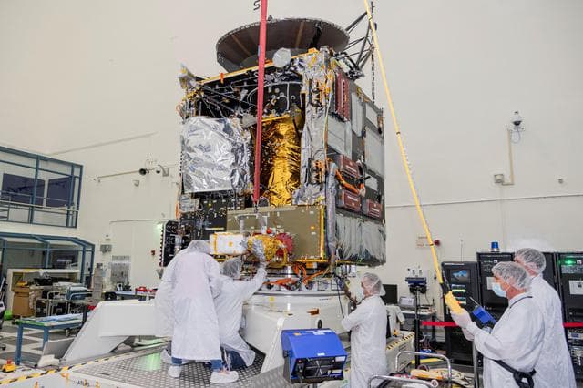 NASA image: Psyche's Thruster Integration Underway