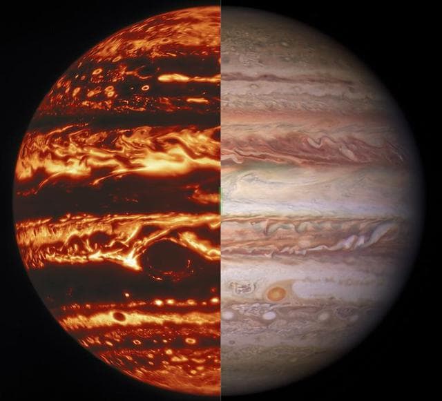 NASA image: Jupiter's Bands