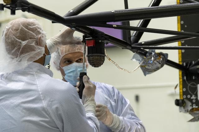 NASA image: Psyche's Magnetometer Integration