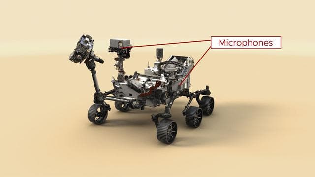 NASA image: Illustration: Perseverance's Microphones