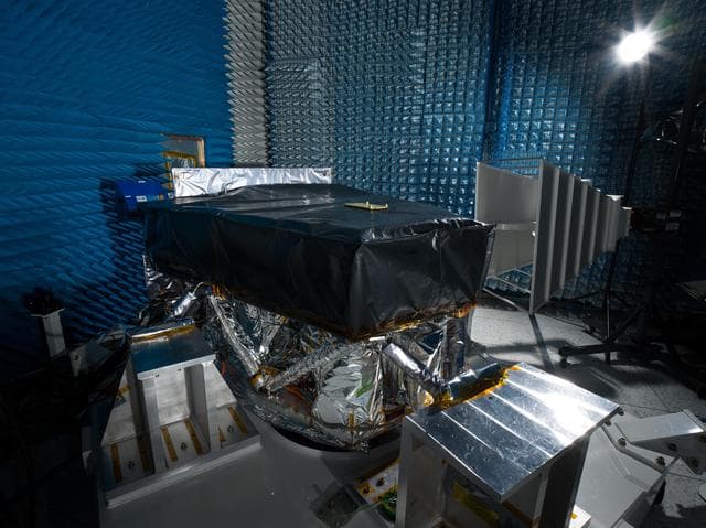 Roman Coronagraph Undergoes Electromagnetic Interference Testing