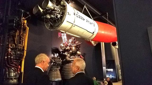 NASA image: NASA Acting Chief Technologist Douglas Terrier Tours London’s Science Museum