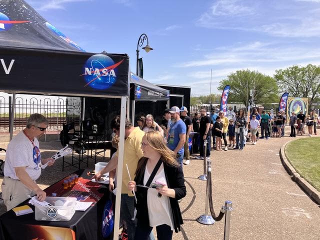 NASA image: NASA Stennis Participates in NASA Eclipse Events