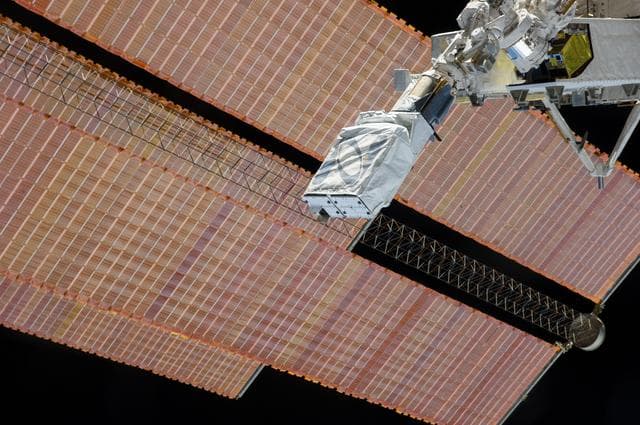 NASA image: NanoRacks CubeSat Deployment