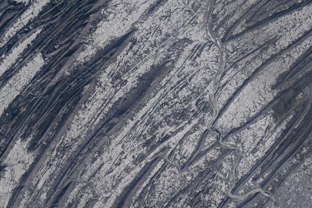 NASA image: Pennsylvania’s Ridge-and-Valley Appalachians