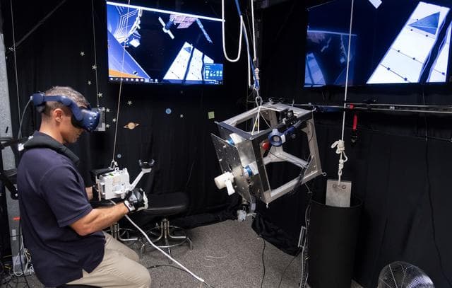 NASA image: CCP Astronauts Practice Spacewalking