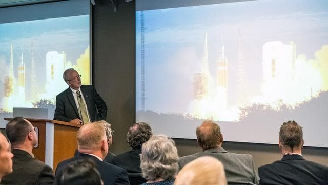 NASA image: Orion team at United Launch Alliance