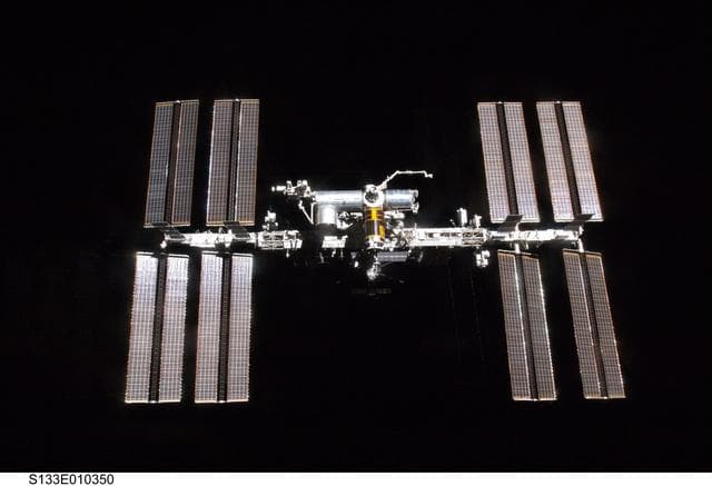 NASA image: Fly Around view of the ISS