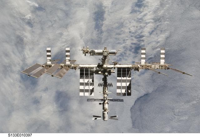 NASA image: Fly around view of ISS