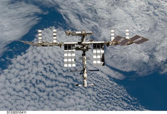 NASA image: Fly around view of ISS