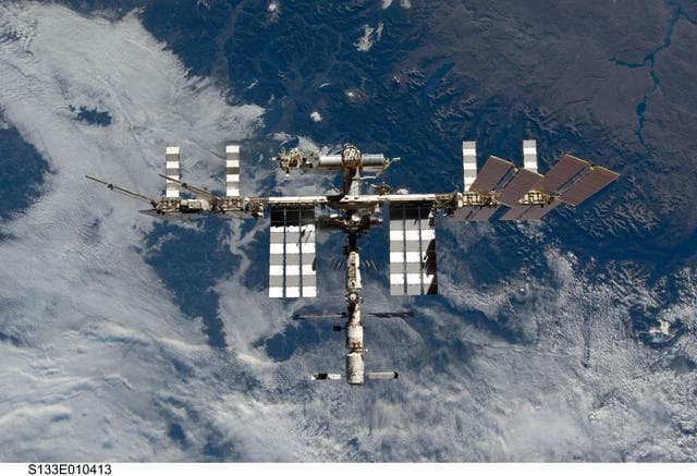 NASA image: Fly around view of ISS