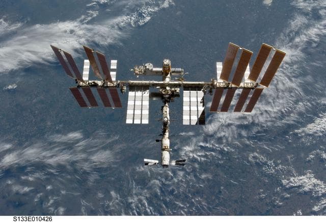 NASA image: Fly around view of ISS