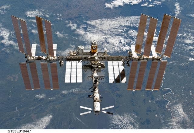 NASA image: Fly around of ISS