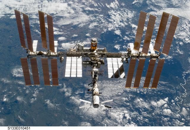 NASA image: Fly around of ISS
