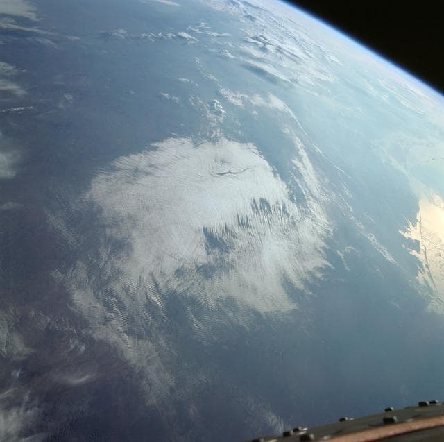 NASA image: Gulf Coast from Corpus Christi to mouth of Mississippi river from Gemini 11