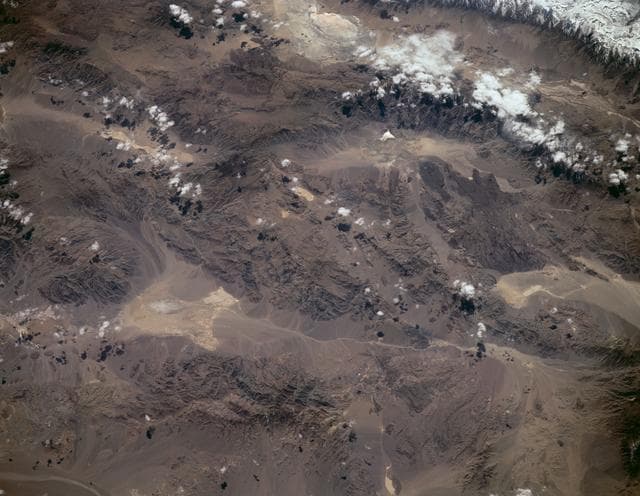 NASA image: Sierra Nevada, California as seen from STS-59