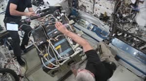 NASA image: NASA ScienceCasts: T2AR on the ISS